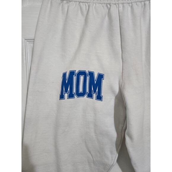 Gildan large women's white mom sweat pants - Picture 2 of 9